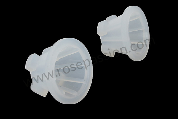 P587212 - KIT OF 2 RUBBER INSERTS FOR REAR LOCK 924 944 968 for Porsche 924 • 1987 • 924s 2.5 • Coupe • Manual gearbox, 5 speed