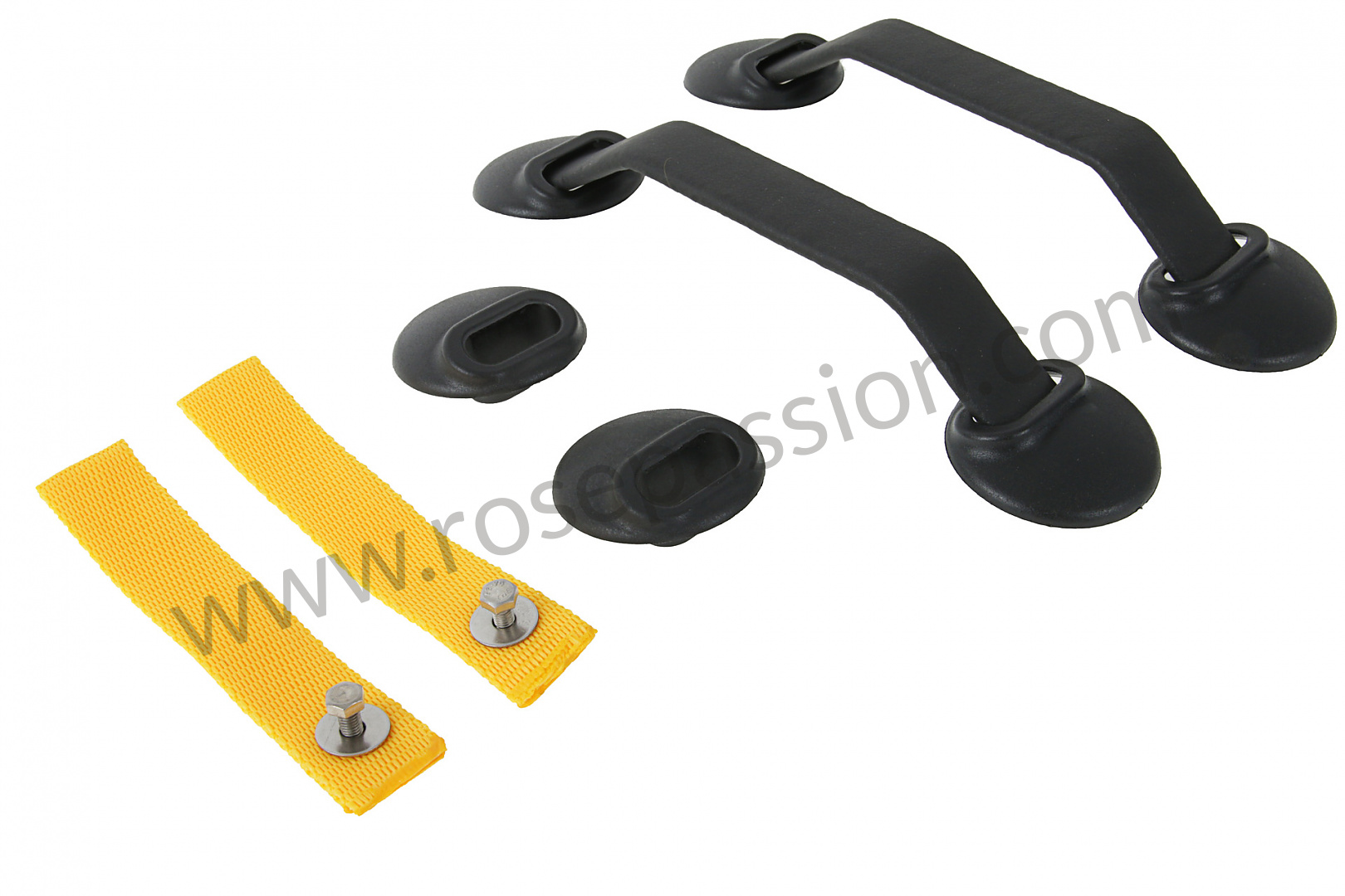 P587215 - COMPLETE RS 92 HANDLE KIT (WITHOUT THE PANELS) - YELLOW 