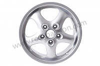 P590044 - CUP 2 TYPE RIM 17 X 7.5 ET 52 for Porsche 944 • 1988 • 944 2.5 • Coupe • Manual gearbox, 5 speed