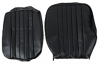 P592578 - IMITATION LEATHER SEAT COVER for Porsche 356B T5 • 1960 • 1600 super 90 (616 / 7 t5) • Karmann hardtop coupe b t5 • Manual gearbox, 4 speed