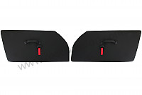 P592582 - PAIR OF RS92 IMITATION LEATHER DOOR PANELS for Porsche 964 / 911 Carrera 2/4 • 1994 • 964 carrera 2 • Cabrio • Automatic gearbox