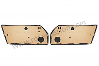 P592582 - PAIR OF RS92 IMITATION LEATHER DOOR PANELS for Porsche 911 G • 1984 • 3.2 • Cabrio • Manual gearbox, 5 speed