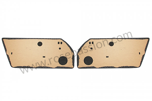 P592582 - PAIR OF RS92 IMITATION LEATHER DOOR PANELS for Porsche 964 / 911 Carrera 2/4 • 1993 • 964 carrera 2 • Speedster • Automatic gearbox
