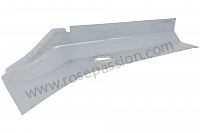 P592587 - INTERIOR RAIL for Porsche 356B T5 • 1961 • 1600 carrera gt (692 / 3a t5) • Coupe b t5 • Manual gearbox, 4 speed