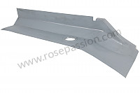 P592590 - INNER RAIL for Porsche 356a • 1956 • 1600 (616 / 1) • Coupe a t1 • Manual gearbox, 4 speed