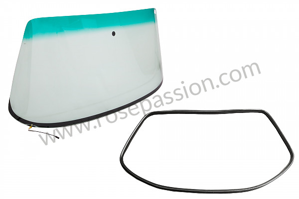 P592594 - GREEN / SHADED WINDSCREEN KIT WITH SEAL FOR FITTING WITHOUT MOULDING for Porsche 911 G • 1975 • 2.7 • Coupe • Manual gearbox, 4 speed