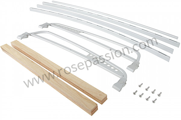 P593362 - ROOF RACK 911 65-98 SILVER COLOUR for Porsche 911 G • 1975 • 2.7 carrera • Coupe • Manual gearbox, 4 speed