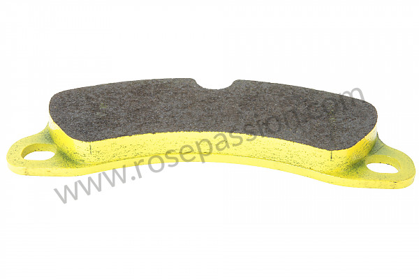 P593366 - PAGID YELLOW FRONT BRAKE PAD for Porsche 991 • 2015 • 991 c4 gts • Cabrio • Pdk gearbox