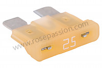 P593379 - FUSE BOX 911 74-89 UPDATE WITH NEW TYPE OF FUSE for Porsche 911 G • 1987 • 3.2 g50 • Cabrio • Manual gearbox, 5 speed