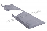 P594525 - VERTICAL PANEL IN FRONT OF REAR SEATS for Porsche 356a • 1957 • 1600 s (616 / 2 t2) • Coupe a t2 • Manual gearbox, 4 speed