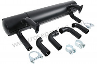 P594550 - SPORTS EXHAUST for Porsche 356B T6 • 1961 • 1600 super 90 (616 / 7 t6) • Coupe reutter b t6 • Manual gearbox, 4 speed