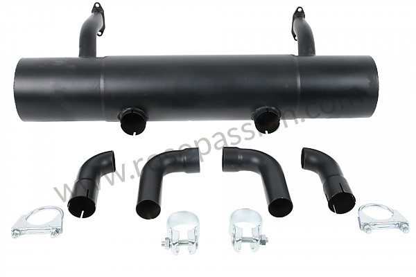 P594550 - SPORTS EXHAUST for Porsche 356B T5 • 1959 • 1600 s (616 / 2 t5) • Roadster b t5 • Manual gearbox, 4 speed