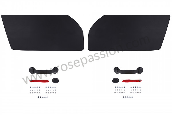P596283 - PAIR OF RS92 IMITATION LEATHER DOOR PANELS for Porsche 