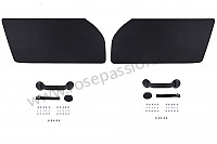 P596284 - PAIR OF RS92 IMITATION LEATHER DOOR PANELS for Porsche 964 / 911 Carrera 2/4 • 1992 • 964 carrera 2 • Cabrio • Automatic gearbox