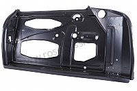 P596289 - INTERIOR DOOR FRAME for Porsche 356a • 1957 • 1500 carrera gt (547 / 1) • Coupe a t2 • Manual gearbox, 4 speed
