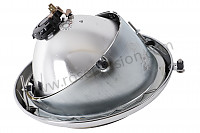P599538 - HEADLIGHT EUROPE 356 for Porsche 356a • 1958 • 1600 s (616 / 2 t2) • Coupe a t2 • Manual gearbox, 4 speed