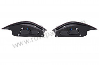 P599543 - KIT CLIGNOTANT ARRIERE ROUGE ET NOIR A LED LA PAIRE pour Porsche Boxster / 987-2 • 2012 • Boxster s 3.4 black edition • Cabrio • Boite manuelle 6 vitesses