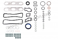 P601590 - SET OF SEALS for Porsche Boxster / 986 • 2004 • Boxster 2.7 • Cabrio • Manual gearbox, 5 speed