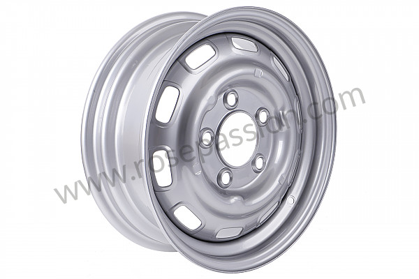 P602888 - PERFORATED DISC WHEEL for Porsche 356C • 1965 • 1600 c (616 / 15) • Coupe reutter c • Manual gearbox, 4 speed
