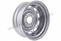 P602888 - PERFORATED DISC WHEEL for Porsche 356C • 1963 • 1600 sc (616 / 16) • Coupe reutter c • Manual gearbox, 4 speed