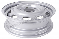 P602888 - PERFORATED DISC WHEEL for Porsche 911 Classic • 1970 • 2.2t • Targa • Manual gearbox, 4 speed