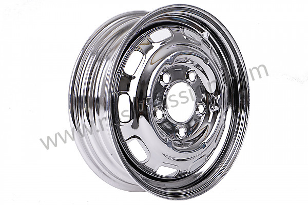 P602890 - WHEEL RIM WITH PUNCHED DISC  for Porsche 356C • 1964 • 1600 c (616 / 15) • Cabrio c • Manual gearbox, 4 speed
