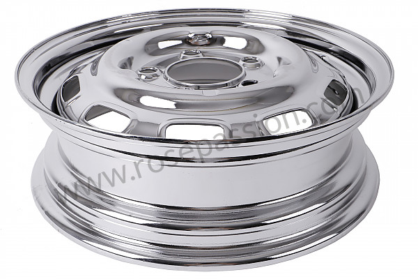 P602891 - WHEEL RIM WITH PUNCHED DISC 5 1/2 J X 15 H2 ET 42 CHROME for Porsche 911 G • 1976 • 3.0 carrera • Targa • Manual gearbox, 5 speed
