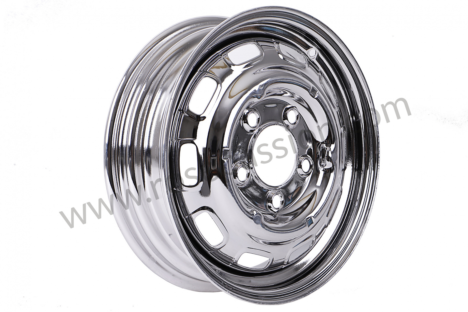 P6021 Wheel Rim With Punched Disc 5 1 2 J X 15 H2 Et 42 Chrome Chrome Chrome Chrome 5 5 X 15 Inches For Porsche
