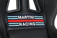 P602973 - ASIENTO DEPORTIVO MARTINI RACING NEGRO para Porsche 996 / 911 Carrera • 2005 • 996 carrera 4 • Targa • Caja manual de 6 velocidades