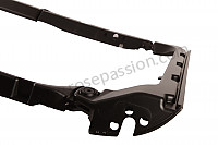 P605726 - CADRE DE TOIT TARGA ( LES 6 PARTIES) 911  86-94 pour Porsche 