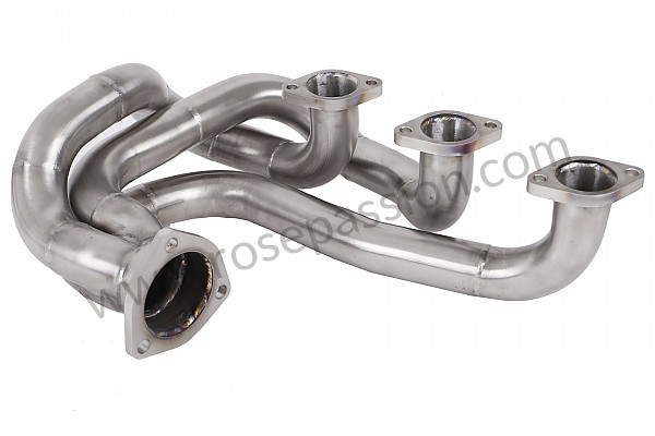 P610904 - STAINLESS STEEL SPORTS EXHAUST KIT 964 FOR TRANSFORMATION INTO 911 65-73 WITH HEATING / WITHOUT CATALYTIC CONVERTER for Porsche 964 / 911 Carrera 2/4 • 1991 • 964 carrera 2 • Targa • Manual gearbox, 5 speed