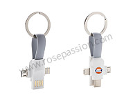 P612200 - GULF 3 IN 1 USB KEYCHAIN FOR MOBILE PHONE for Porsche 