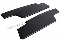 P612210 - SUN VISOR 914 VERSION WITH TRAP ON SUN VISOR PAIR for Porsche 914 • 1970 • 914 / 6 • Automatic gearbox