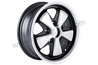 P612237 - 6 X 15 ANODIZED RIM WITH TUV APPROVED for Porsche 911 Classic • 1970 • 2.2t • Targa • Manual gearbox, 4 speed