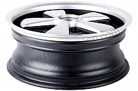 P612237 - 6 X 15 ANODIZED RIM WITH TUV APPROVED for Porsche 911 Classic • 1973 • 2.4s • Targa • Manual gearbox, 5 speed
