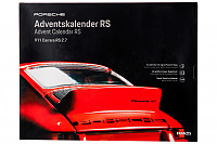P612559 - 911 CARRERA RS 2.7 ADVENT CALENDAR - WITH ENGINE SOUND AND LIGHTS for Porsche 