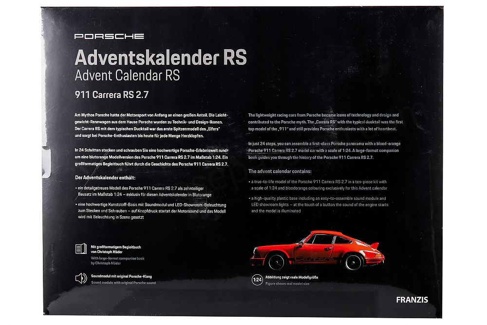 Design 911 discount porsche advent calendar