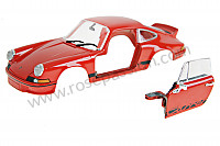 P612559 - CALENDARIO DELL'AVVENTO 911 CARRERA RS 2.7 - CON SUONO DEL MOTORE E LUCI per Porsche 