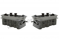 P612764 - CYLINDER HEAD 356 912, PAIR for Porsche 356B T5 • 1960 • 1600 s (616 / 2 t5) • Roadster b t5 • Manual gearbox, 4 speed