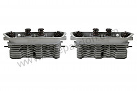P612764 - CYLINDER HEAD 356 912, PAIR for Porsche 356a • 1956 • 1600 s (616 / 2) • Coupe a t1 • Manual gearbox, 4 speed