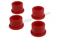 P612767 - KIT OF 4 POLYURETHANE RESILIENT MOUNTS 911 68-89 for Porsche 911 G • 1980 • 3.0sc • Coupe • Automatic gearbox