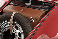 P613362 - STORAGE CASE FOR FRONT BOOT 356 70CM X 20CM HIGH X 30 CM DEEP COGNAC COLOUR LEATHER for Porsche 356 pré-a • 1954 • 1500 s (528) • Coupe pré a • Manual gearbox, 4 speed