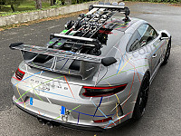 P613364 - DACHTRÄGER FÜR SKI ODER SURFBRETT für Porsche Panamera / 970 • 2013 • Panamera 2 s hybrid 333 cv • Automatikgetriebe