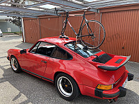 P613365 - SINGLE CYCLE RACK for Porsche 924 • 1982 • 924 2.0 • Coupe • Manual gearbox, 5 speed