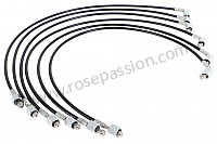 P613883 - FLEXIBLE HOSE KIT FOR 3.0 RSR TYPE MECHANICAL INJECTION for Porsche 911 Classic • 1971 • 2.2t • Targa • Automatic gearbox