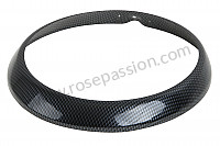 P614167 - COVER COVER ON THE CARBON STYLE HEADLIGHT for Porsche 911 G • 1975 • 2.7s • Coupe • Manual gearbox, 5 speed