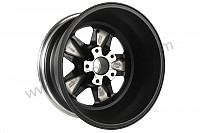 P614175 - 8 X17 SPOKED BLACK AND POLISHED RIM LIKE THE EARLY 911 WITH TUV HOMOLOGATION (ET 10.6) for Porsche 911 G • 1980 • 3.0sc • Targa • Manual gearbox, 5 speed