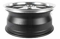 P614175 - 8 X17 SPOKED BLACK AND POLISHED RIM LIKE THE EARLY 911 WITH TUV HOMOLOGATION (ET 10.6) for Porsche 911 G • 1980 • 3.0sc • Targa • Manual gearbox, 5 speed