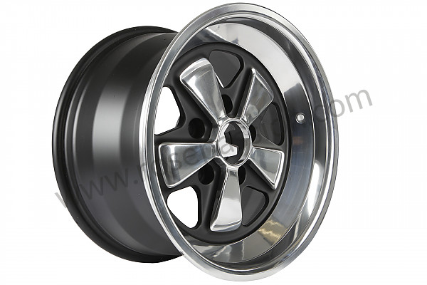 P614179 - 9 X16 SPOKED BLACK AND POLISHED RIM LIKE THE EARLY 911 WITH TUV HOMOLOGATION (ET 15) for Porsche 911 G • 1989 • 3.2 g50 • Cabrio • Manual gearbox, 5 speed