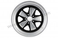 P614181 - WHEEL, 10 X 17, BLACK, WITH TUV HOMOLOGATION for Porsche 911 Turbo / 911T / GT2 / 965 • 1987 • 3.3 turbo • Coupe • Manual gearbox, 4 speed